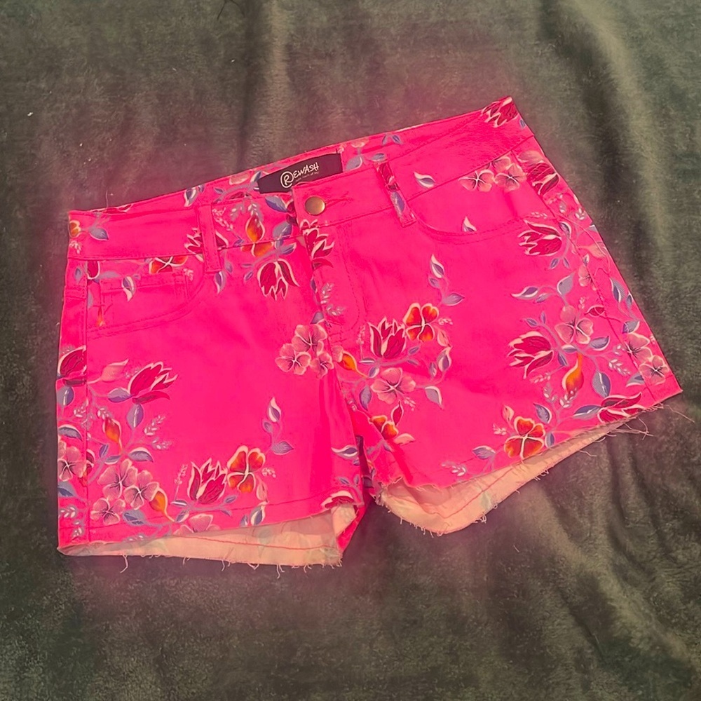 NWOT Rewash bright floral shorts 3